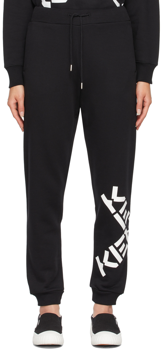 Kenzo Black Sport Big X Lounge Pants