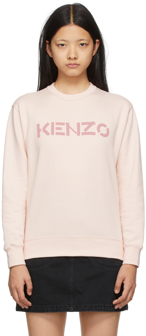 Kenzo Pink Logo Sweatshirt