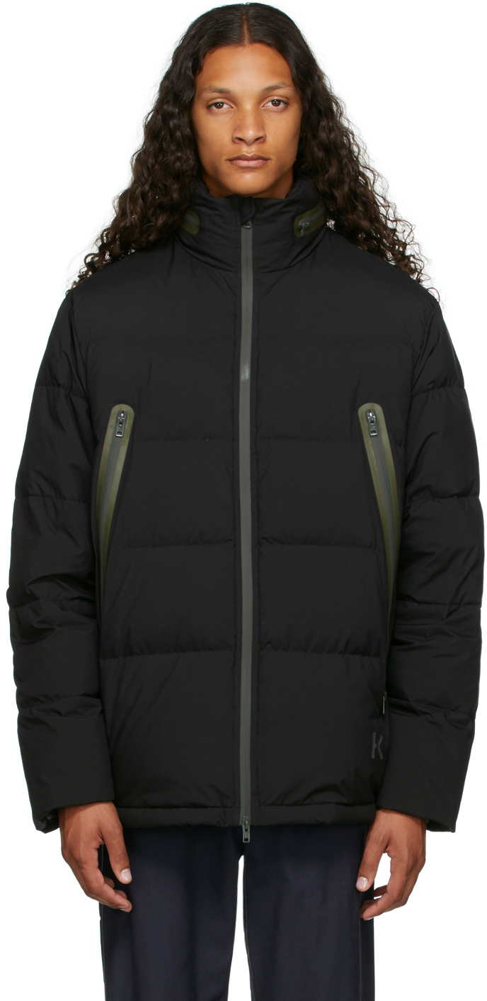 kenzo black down jacket