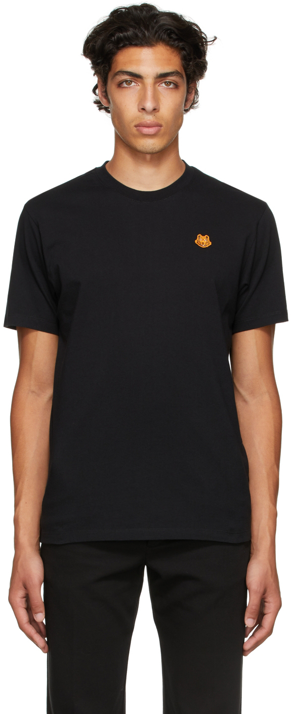 Kenzo Black Tiger Crest T-Shirt