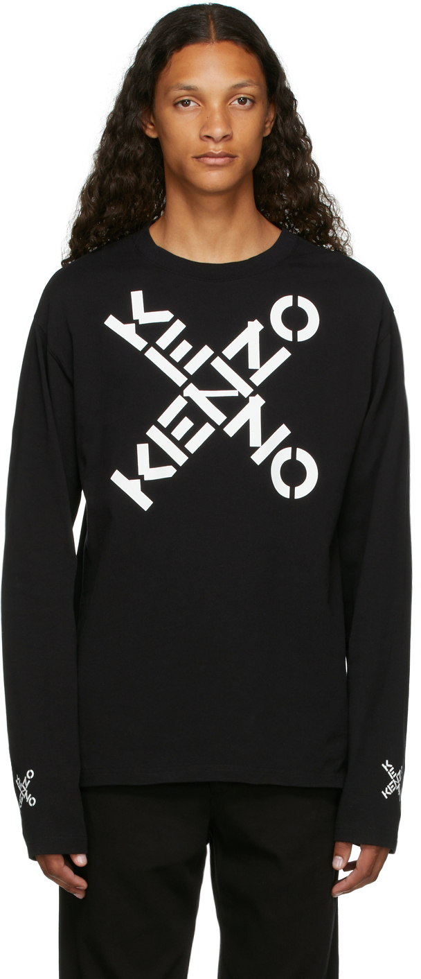 kenzo black t shirt