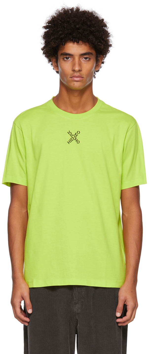 lime green kenzo shirt