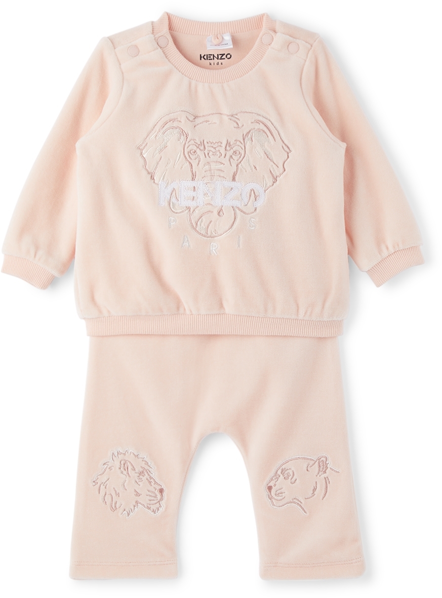 baby tracksuit pink
