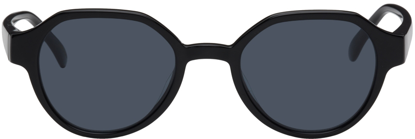 Maison Kitsuné Black Khromis Edition Intemporal Sunglasses In P199 Black