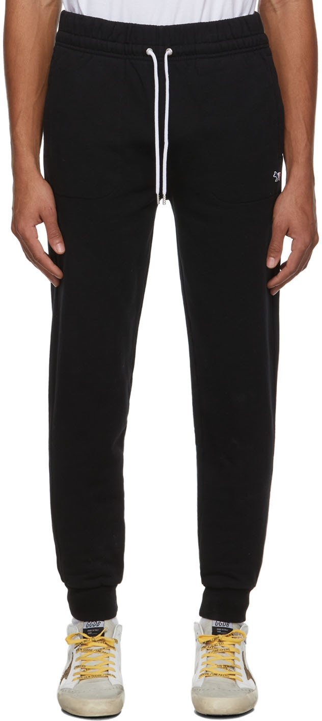 Black Fox Patch Classic Lounge Pants