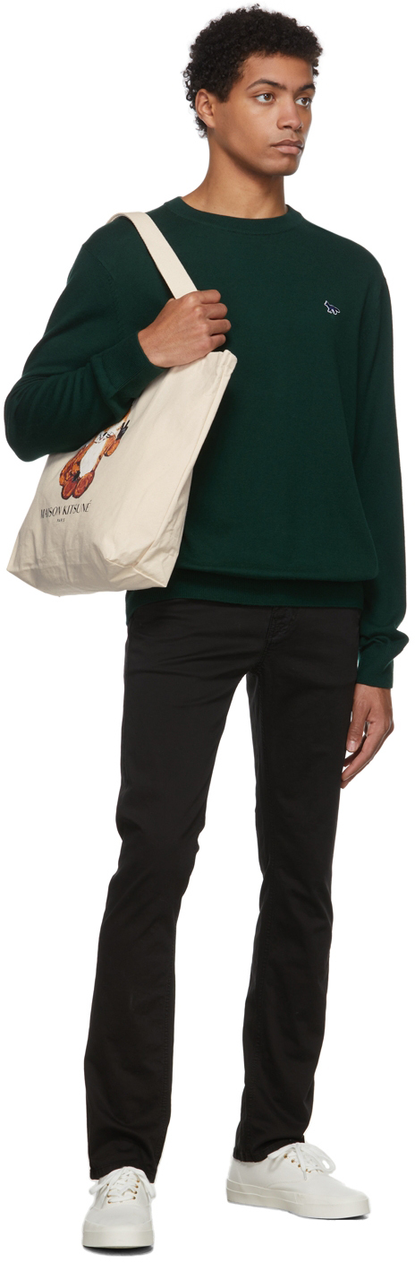 Maison Kitsuné グリーン セーター