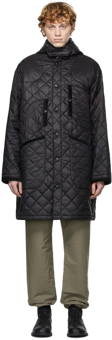 Barbour Black Engineered Garments Edition Quilted Jankees Coat