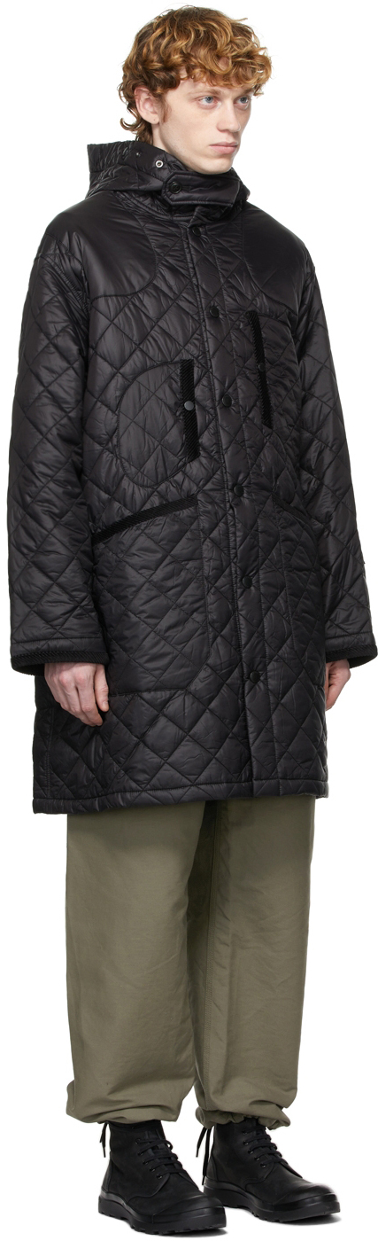 Barbour Black Engineered Garments Edition Quilted Jankees Coat