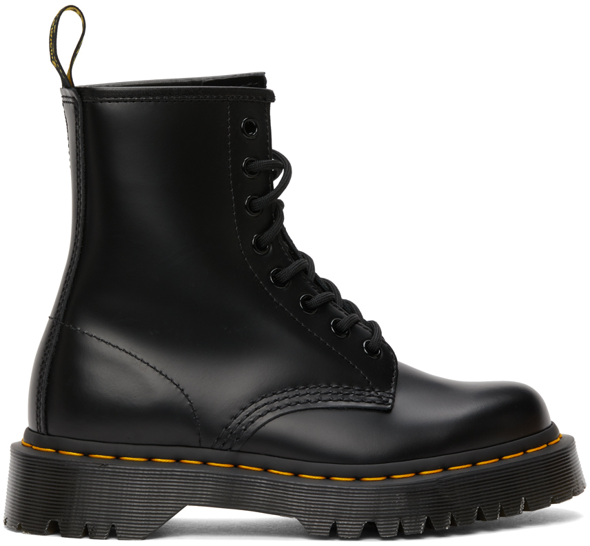 Dr. Martens: Black 1460 Bex Boots | SSENSE