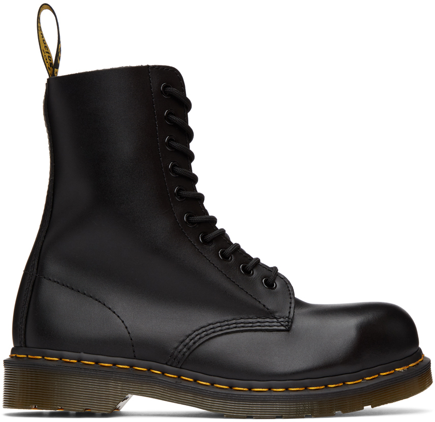 Dr. Martens: Black 1919 Boots | SSENSE UK