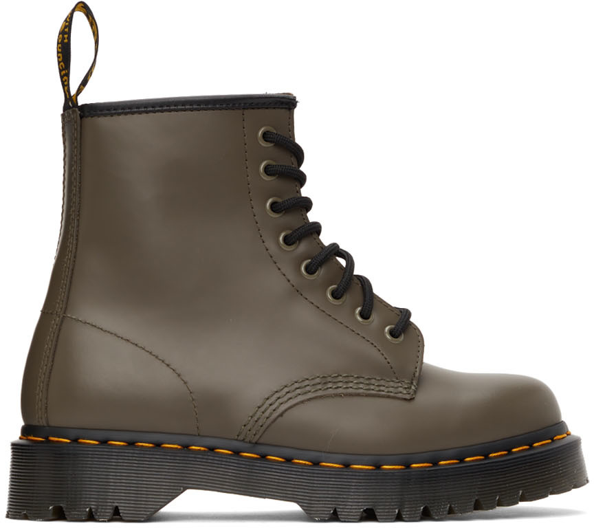 Dr. Martens Grey Smooth 1460 Bex Boots