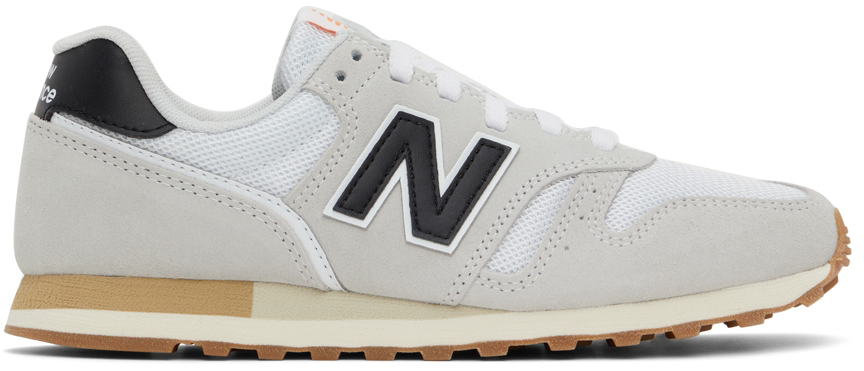 White \u0026 Grey 373v2 Sneakers by New Balance on Sale