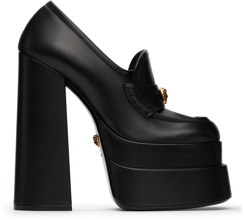 Intrico Platform Heels by Versace on Sale