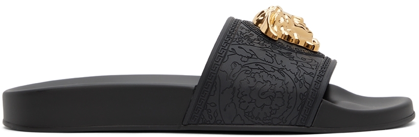 Versace Black & Gold Palazzo Pool Slides