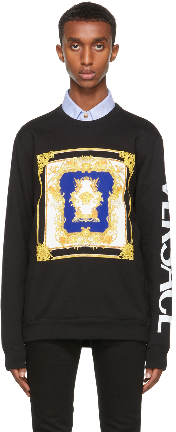 Versace Black Medusa Renaissance Sweatshirt