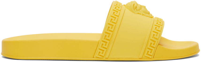 Versace Yellow Palazzo Slides