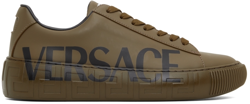 Versace Greca Logo Sneakers for Men | Official Website