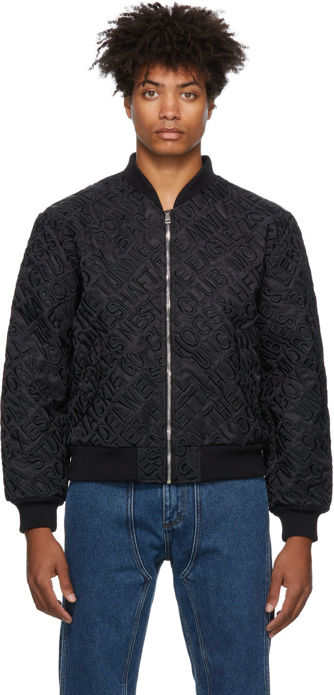 Honey Fucking Dijon slogan-print Leather Biker Jacket - Farfetch