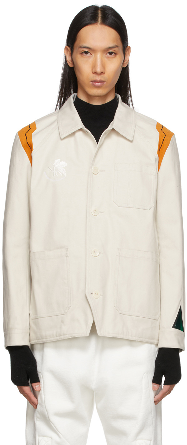 beige chore jacket
