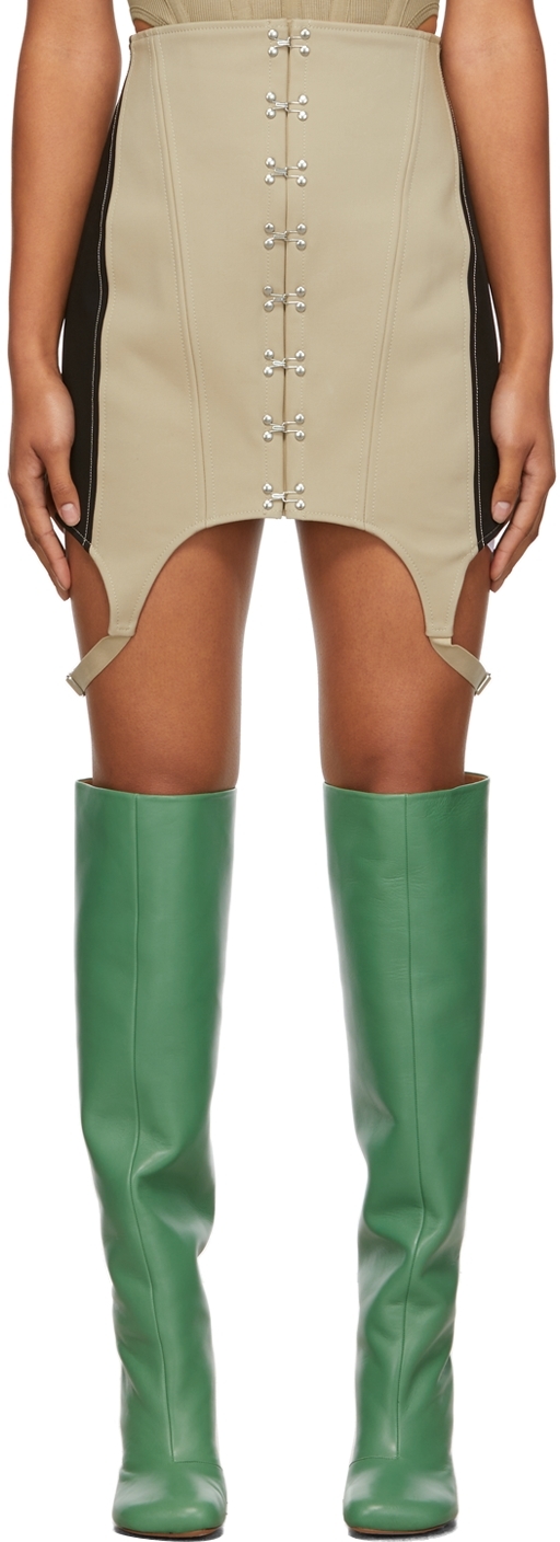 SSENSE Exclusive Corset Garter Skirt