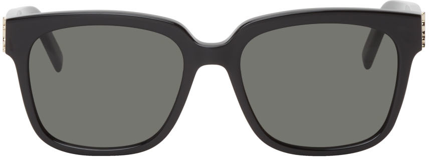 Saint Laurent: Black Monogram SL M40 Sunglasses | SSENSE