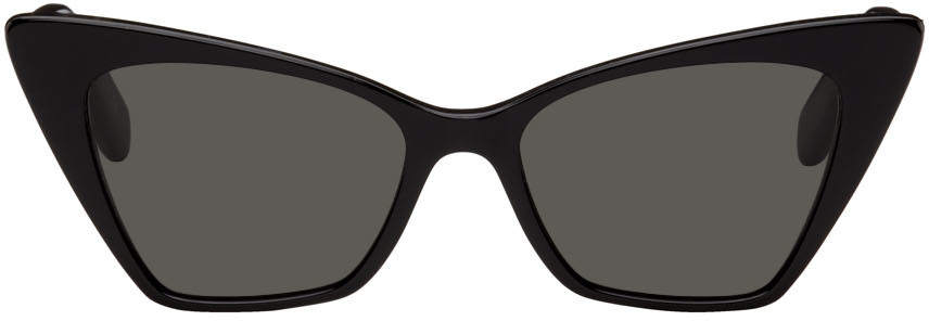 Saint Laurent Black SL 244 Victoire Cat-Eye Sunglasses