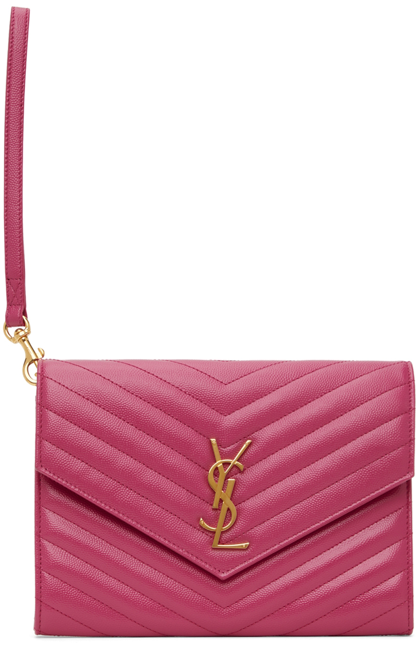 saint laurent wristlet
