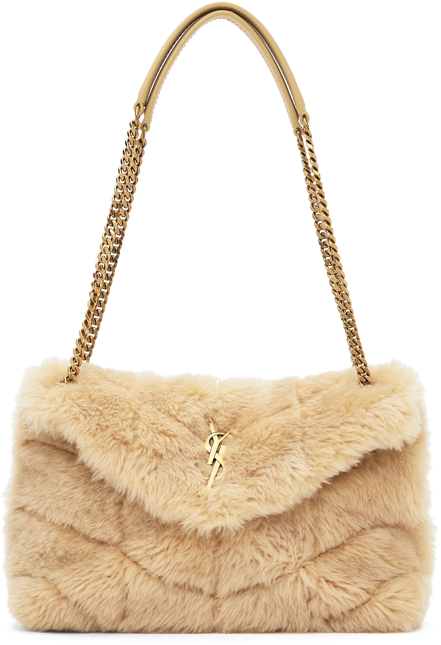 fur ysl bag