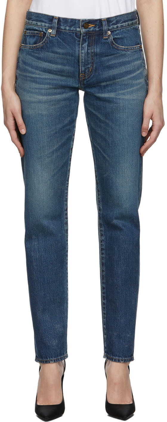 saint laurent boyfriend jeans