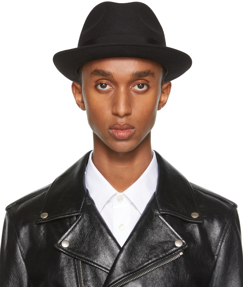 saint laurent fedora