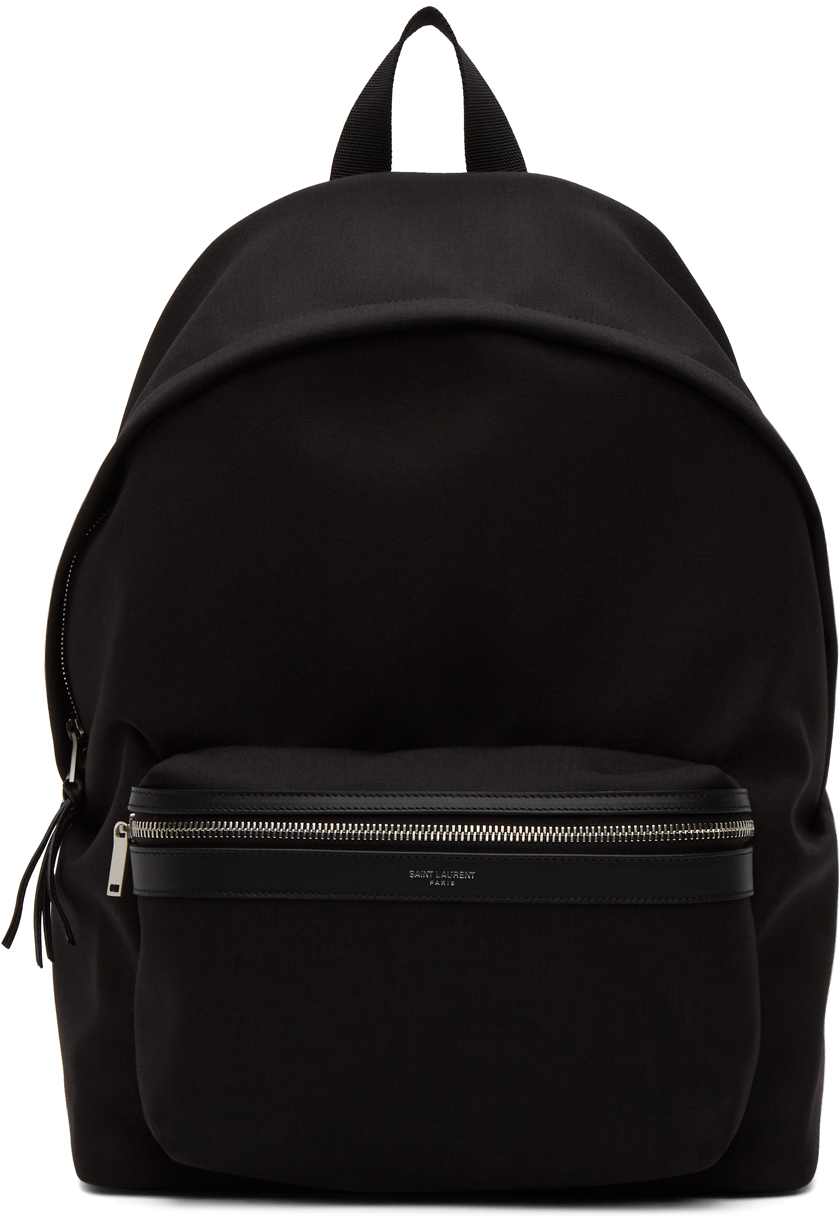 saint laurent black backpack