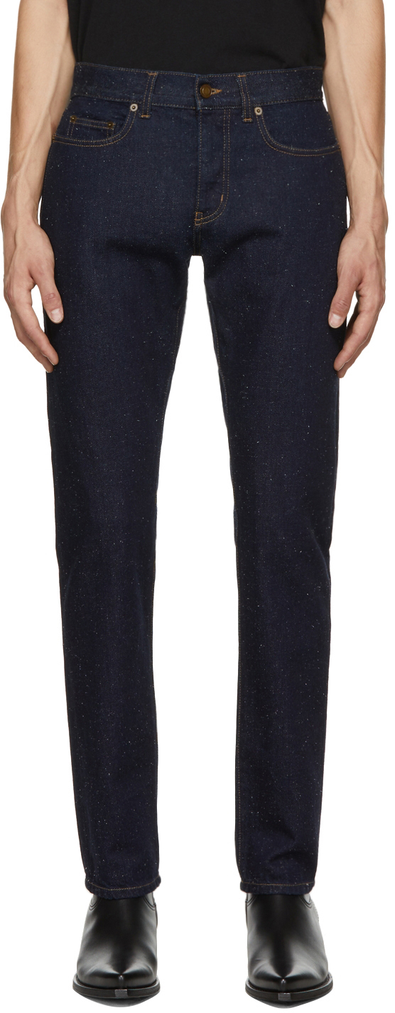Blue Speckled Etienne Jeans