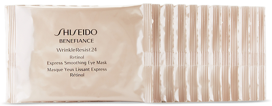 Shiseido Benefiance Wrinkleresist24 Retinol Express Smoothing Eye Mask Set In Na