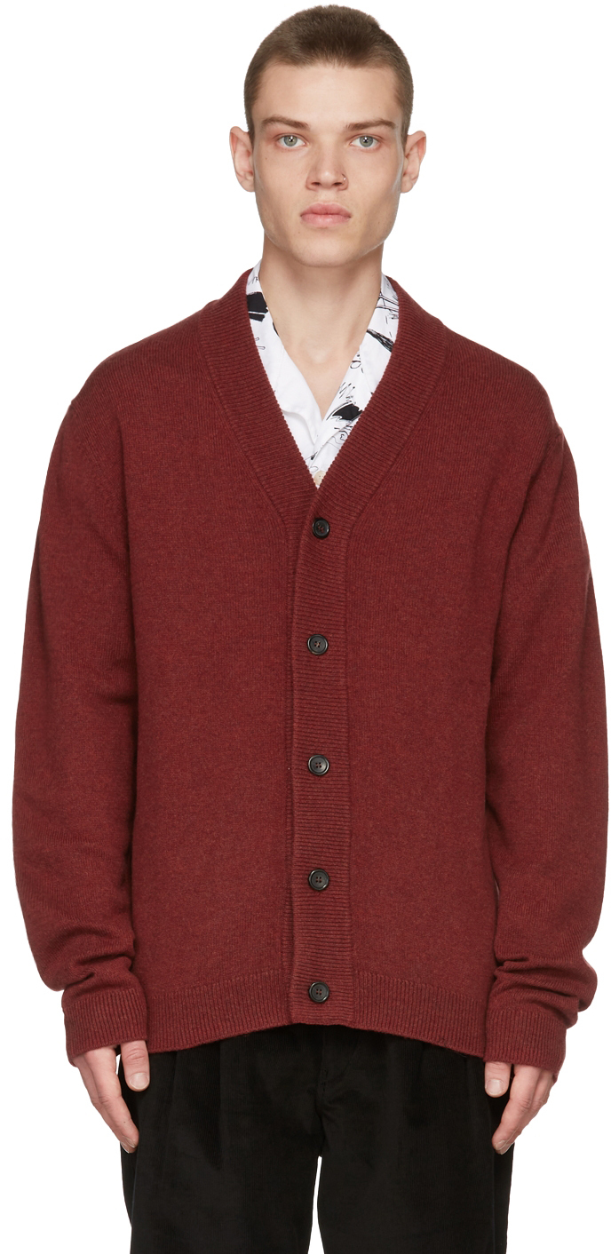 PS by Paul Smith レッド カーディガン