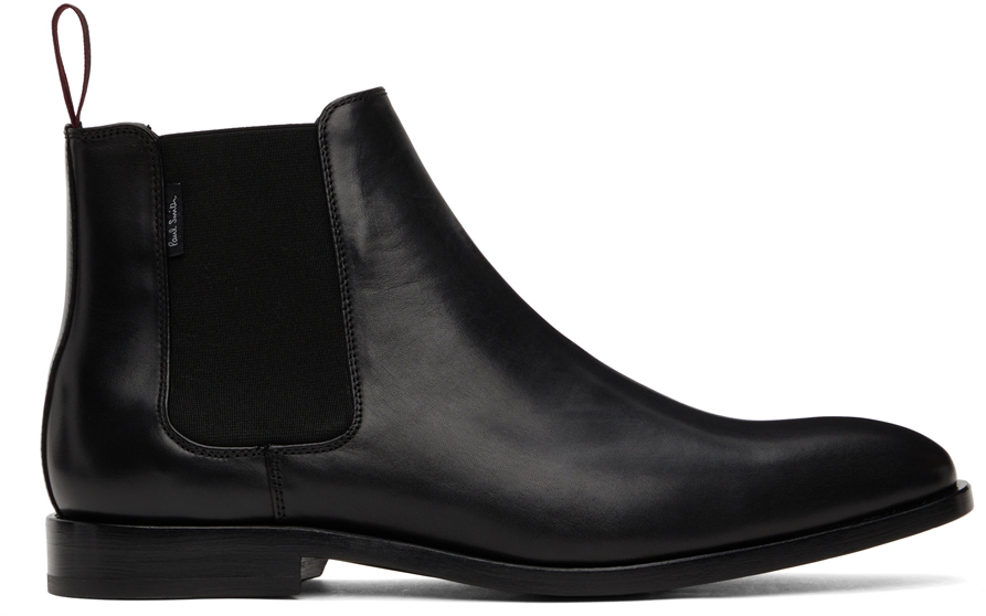 Black Gerald Chelsea Boots PS by Paul Smith on Sale