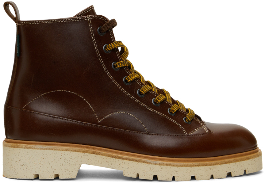 PS by Paul Smith Leather Alan Zip-Up Boots | Smart Closet