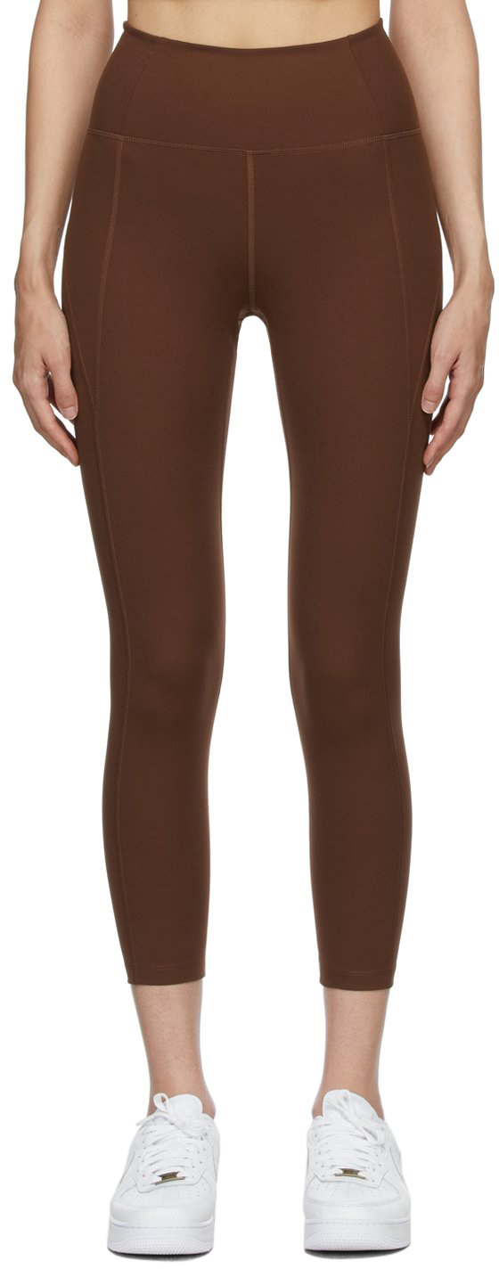 brown leggings