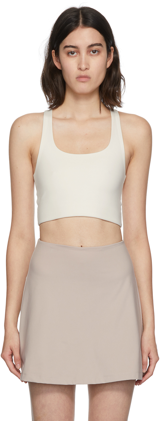Off-White Paloma Sport Bra by Girlfriend Collective on Sale