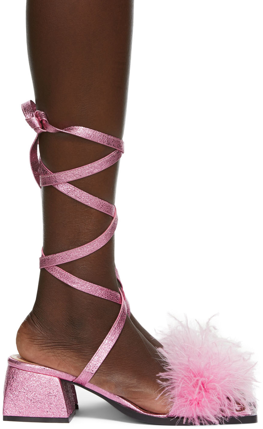 Nodaleto Pink Bulla Fran 45 Sandals