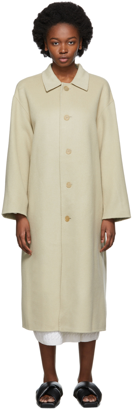 wool cashmere maxi coat