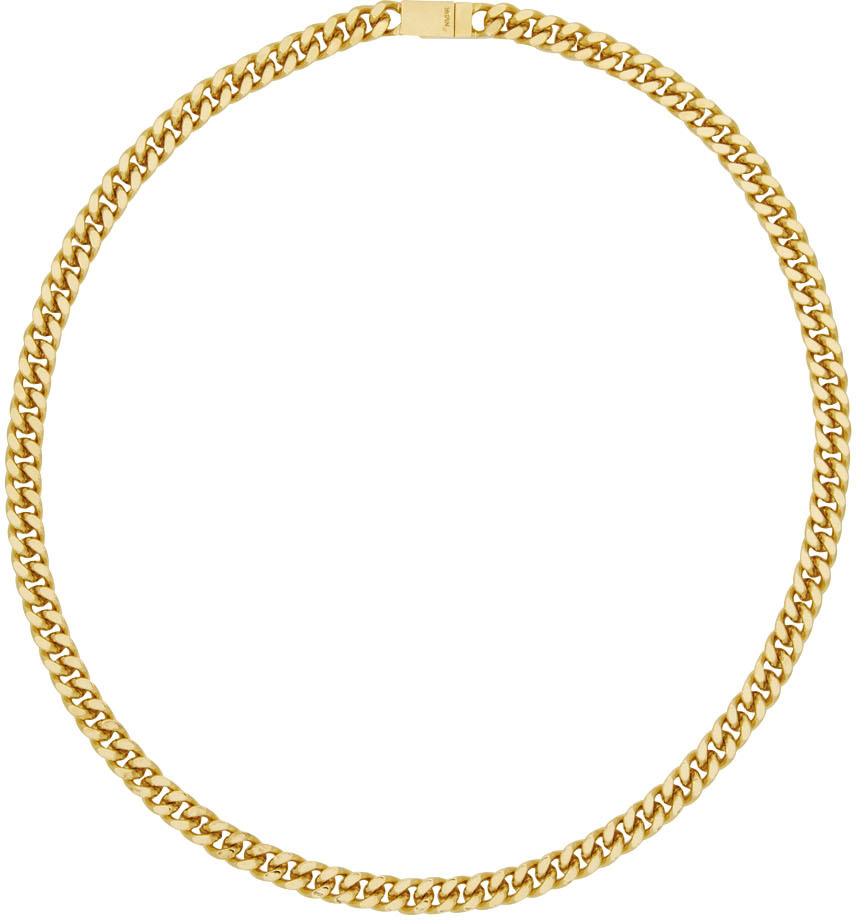 Numbering Gold #5706 Slim Chain Necklace