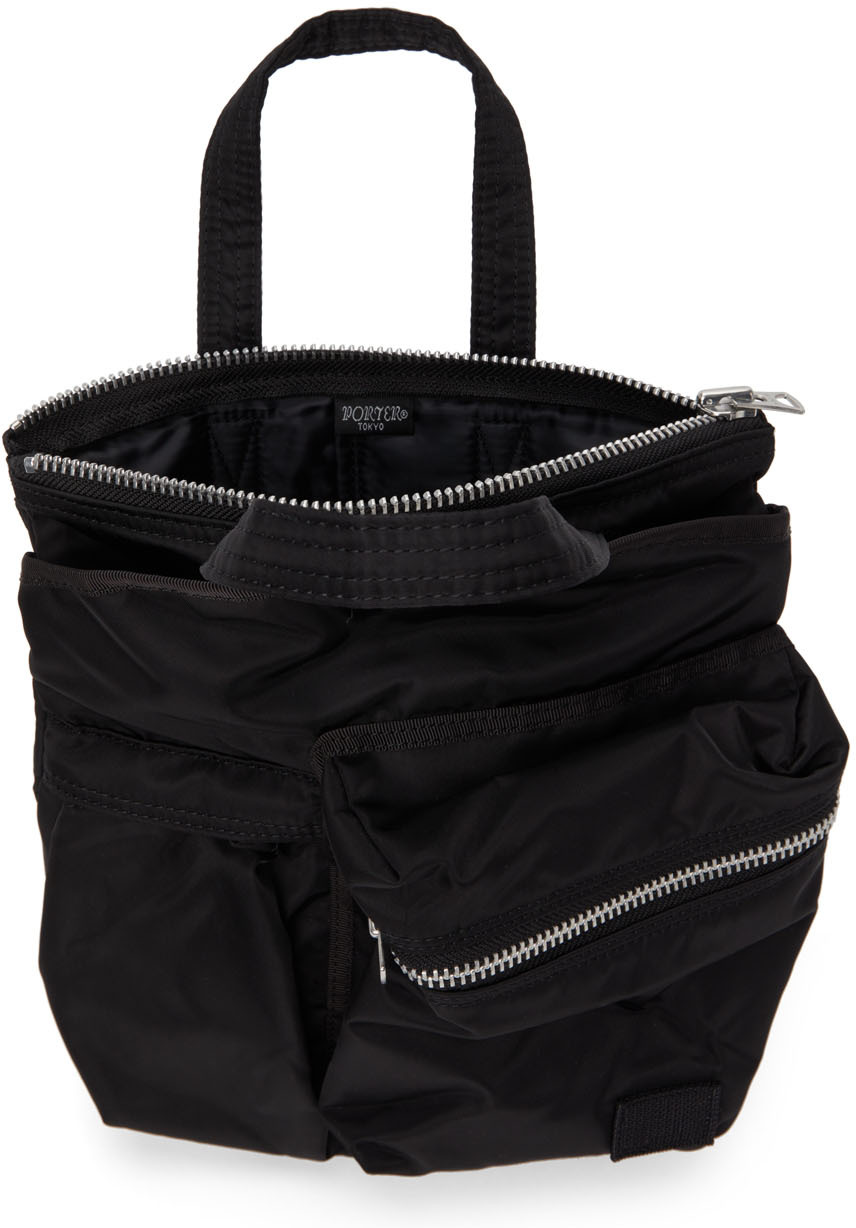 Sacai Black Porter Edition Pocket Tote | Smart Closet