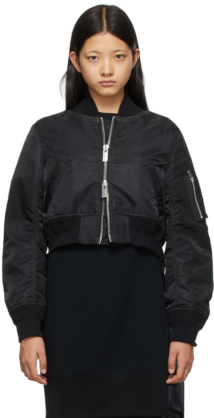 twill bomber jacket womens