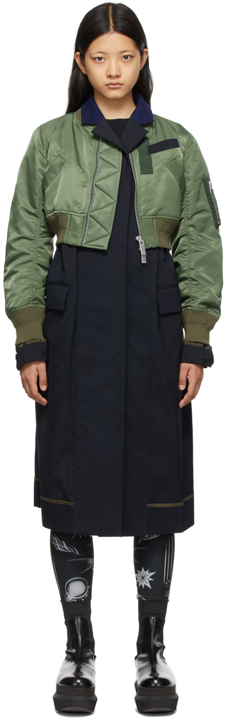 sacai Padded reversible coat 21AW ダウンジャケット ジャケット/アウター メンズ ホットセール