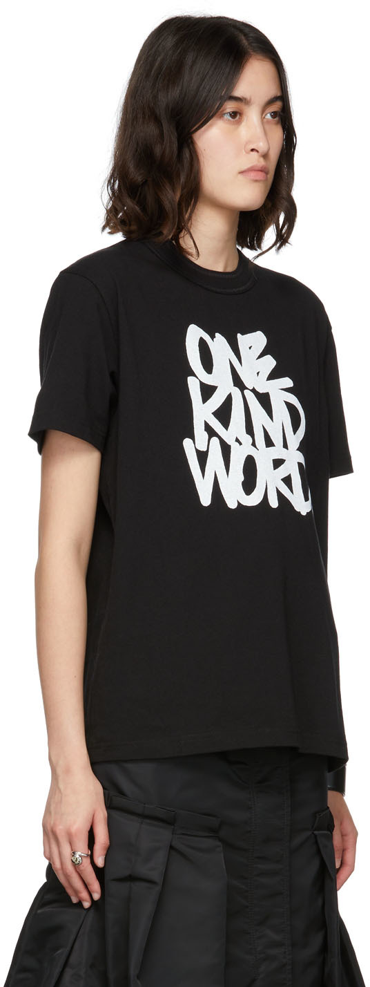 Sacai x Eric Haze One Kind Word Cotton Graphic Tee | Smart Closet