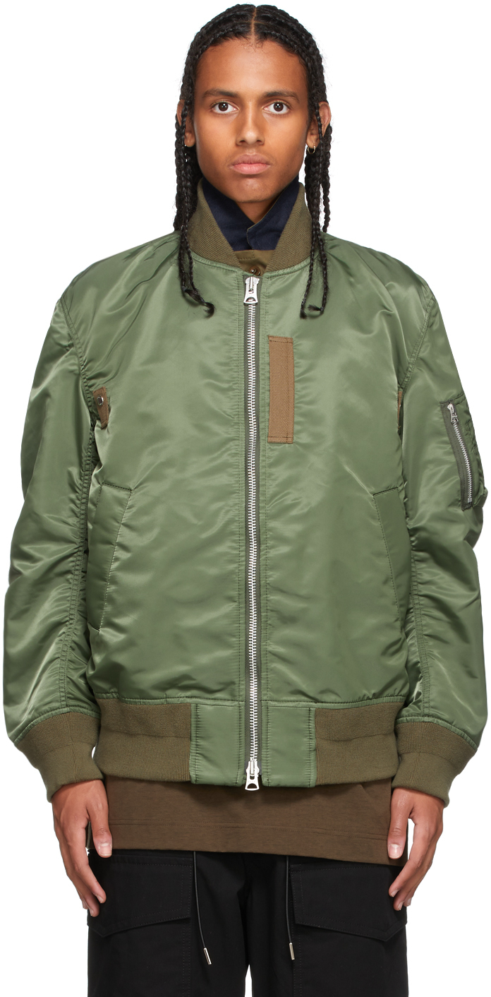 5％OFF】 sacai サカイ MA-1 jacket bomber layered - ジャンパー/ブルゾン -  www.smithsfalls.ca