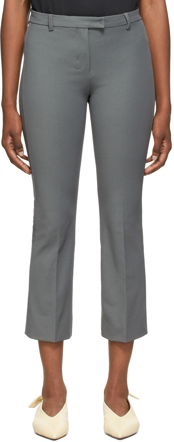 S Max Mara Grey Umanita Trousers