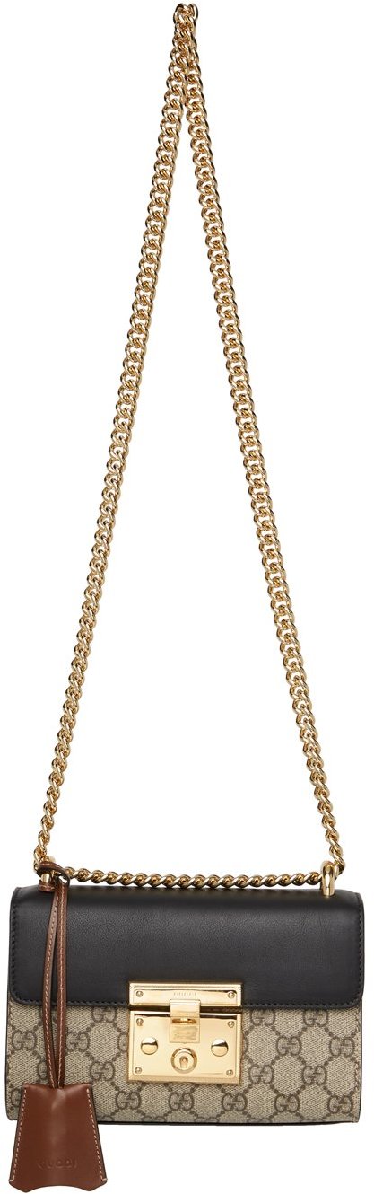 gucci padlock chain bag