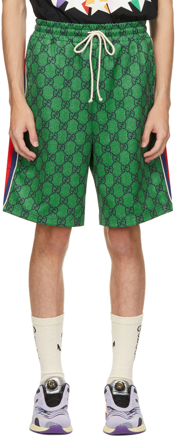 Green Jersey GG Shorts