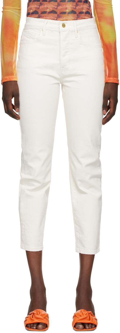 FRAME Off-White 'Le Original' Jeans